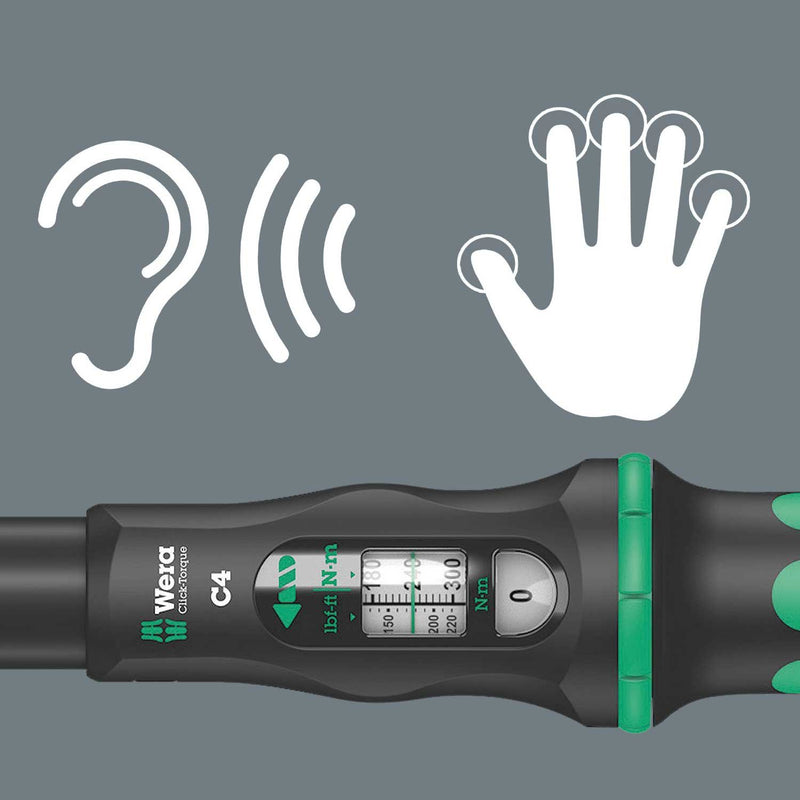 Torque Click-Torque C4 wrench Drive 60-300 Nm