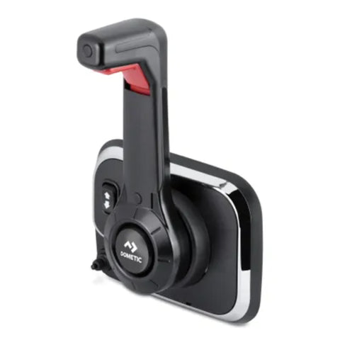 Xtreme Center Console Side Mount Control, Dometic Black with Engine cut off switch, trim switch, tilt switch, CHX8852P