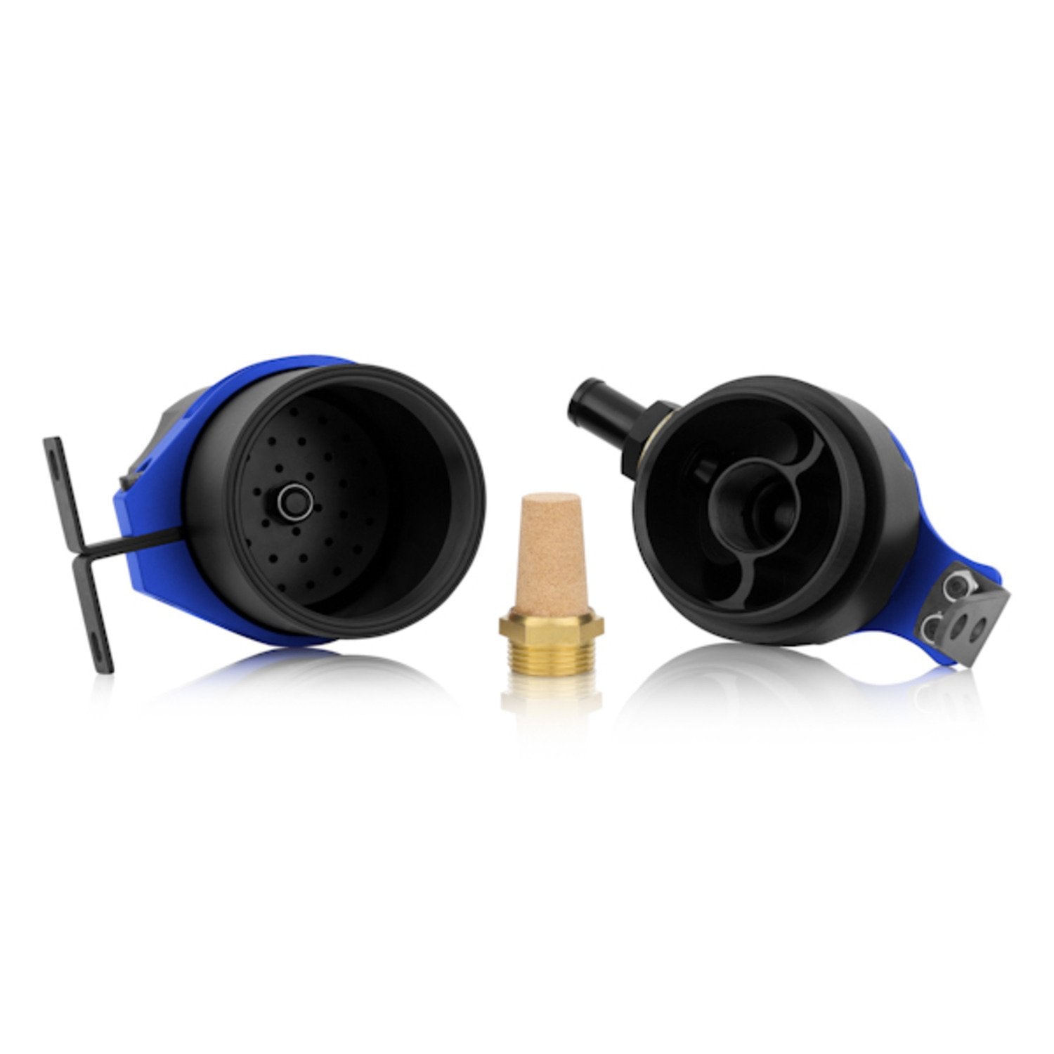 Baffled Oil Catch Can Mishimoto, Blue