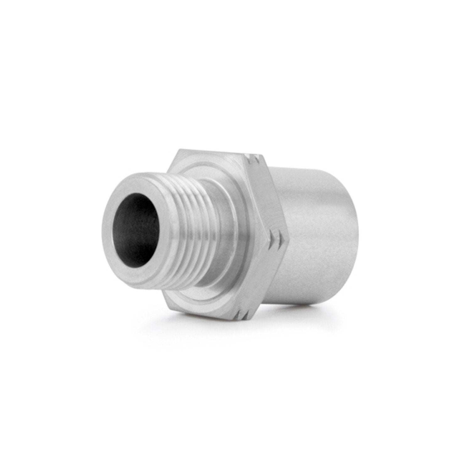 Stainless Steel Mishimoto Sandwich Plate Adapter 3/4-Inch, 16UNF Thread Pitch