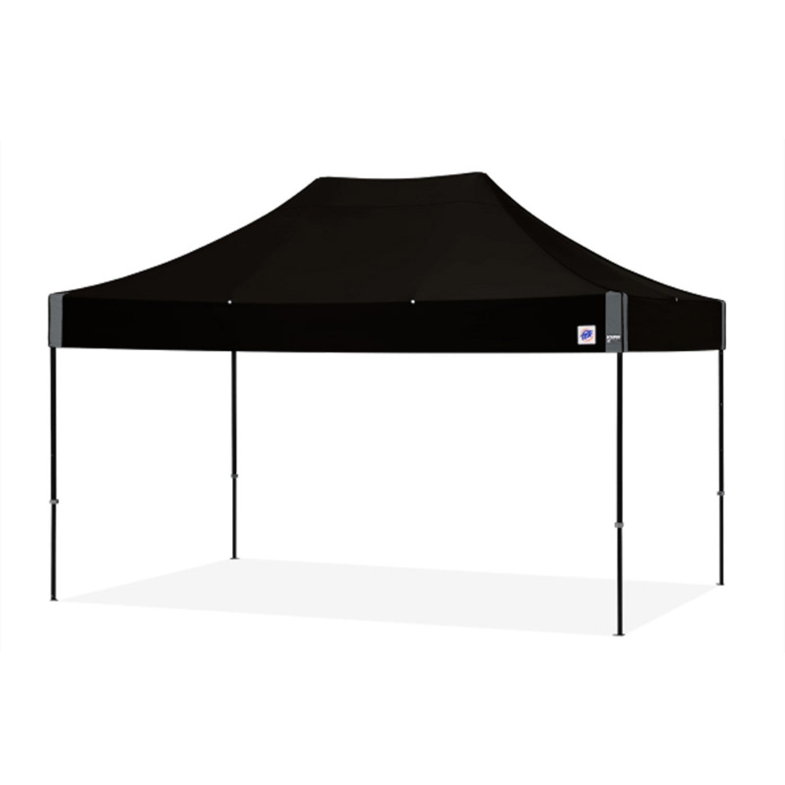 E-Z UP Instant Shelter Eclipse Canopy, 10' x 15', White Steel Frame and Professional Grade White Top