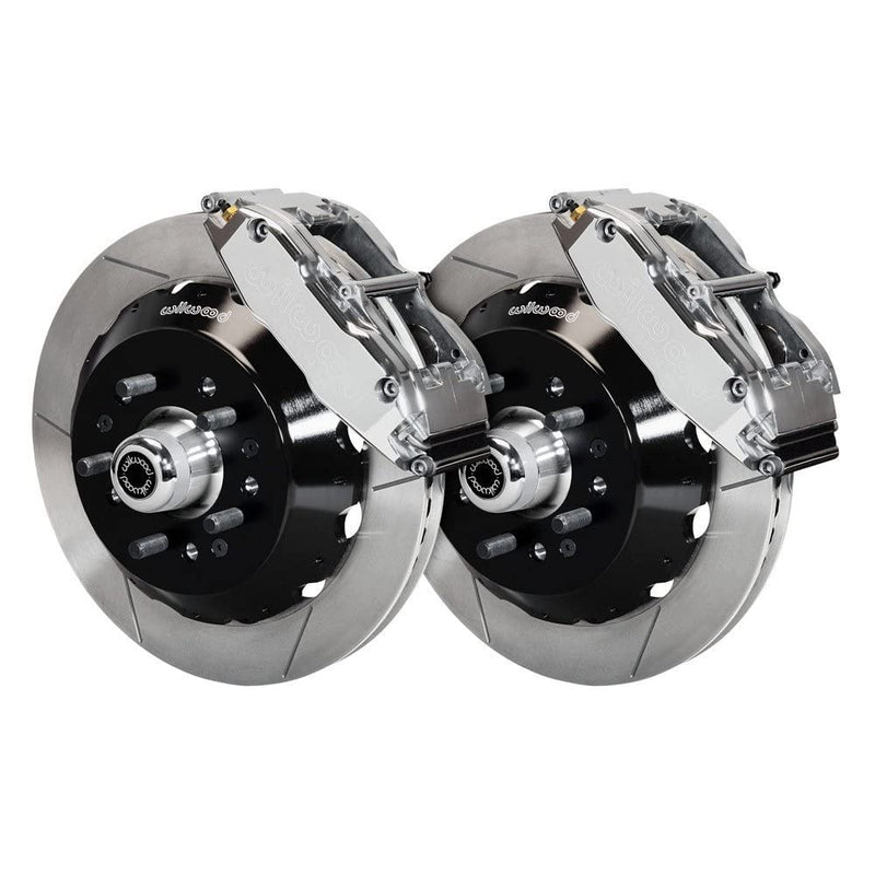 Polished FNSL6R Front Hub Kit,14.00"