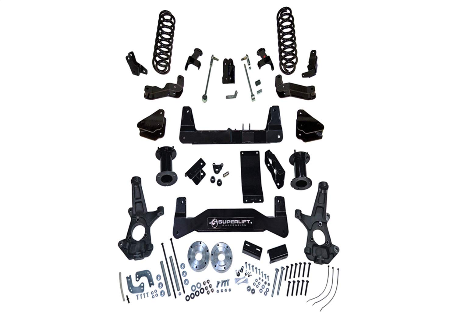 SUPERLIFT SUSPENSION RealTruck 6.5" Lift Kit for Tahoe/Yukon | Complete Lift Kit with Strut Spacers | K140 | Fits 2015-2019 Chevrolet Tahoe/GMC Yukon 4WD with OE Aluminum or Stamped Steel Ctrl Arms
