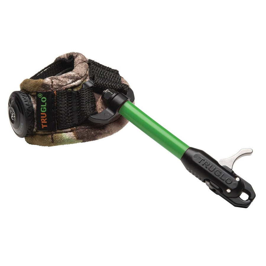 SPEED-SHOT TRUGLO XS Dual-Jaw Archery Release, Realtree APG Camo BOA Strap, Junior