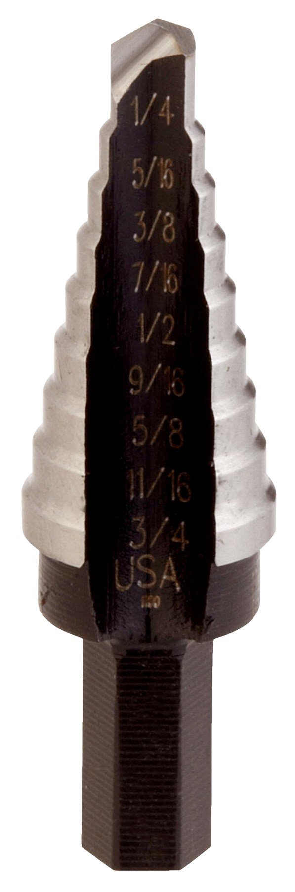 Unibit Irwin 10233 #3 Shank Step Drill Bit