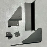 Rock Slide Engineering Bed Step Attachment Brackets Passenger Behind Rear Tire