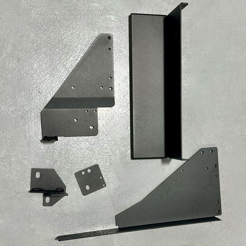 Rock Slide Engineering Bed Step Attachment Brackets Passenger Behind Rear Tire