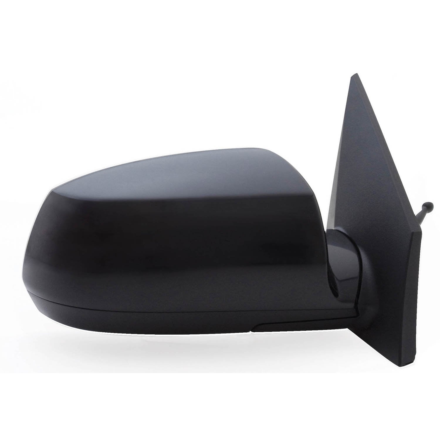Kia Rio Fit System 75525K Passenger Side OE Style Replacement Mirror with Chrome Lens, Black