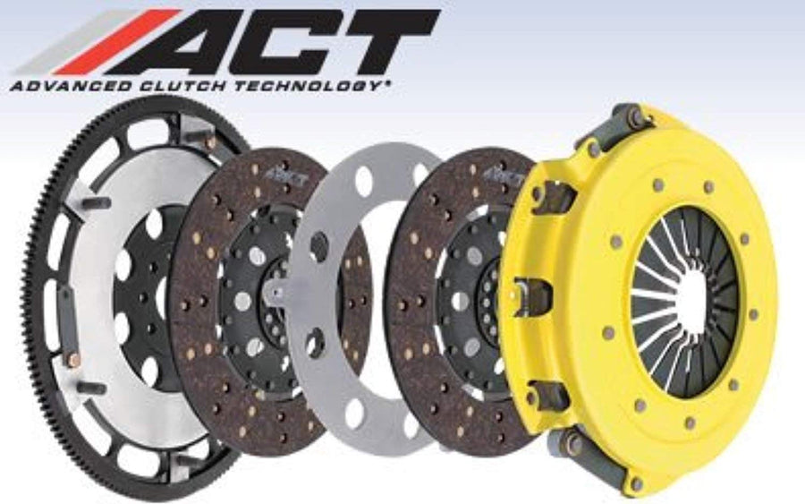 ACT SB11-HDG6 Clutch Kit (6 Puck Sprung Disc (G6); Hd; Conversion To 240Mm; Includes Streetlite Flywheel), 1 Pack
