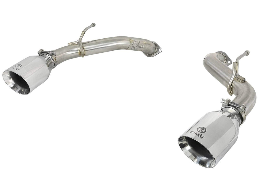 Takeda aFe Power 2-1/2" 304 Stainless Steel Axle-Back Exhaust System