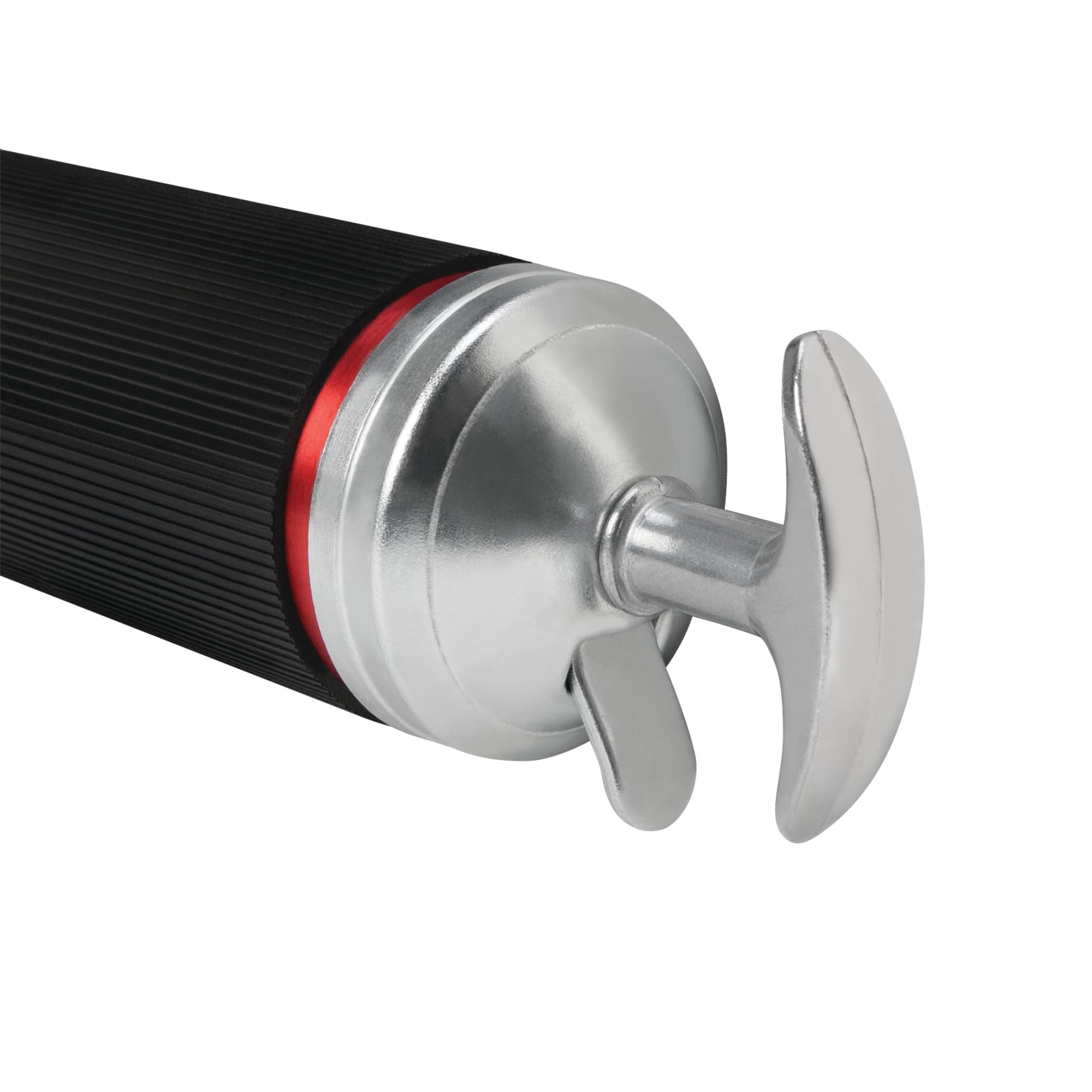 Pistol Grip Performance Tool W54291 Lightweight Grease Gun with Anodized Aluminum Barrel, T-Handle, and 4-Jaw Coupler, Accepts 14 oz Cartridges