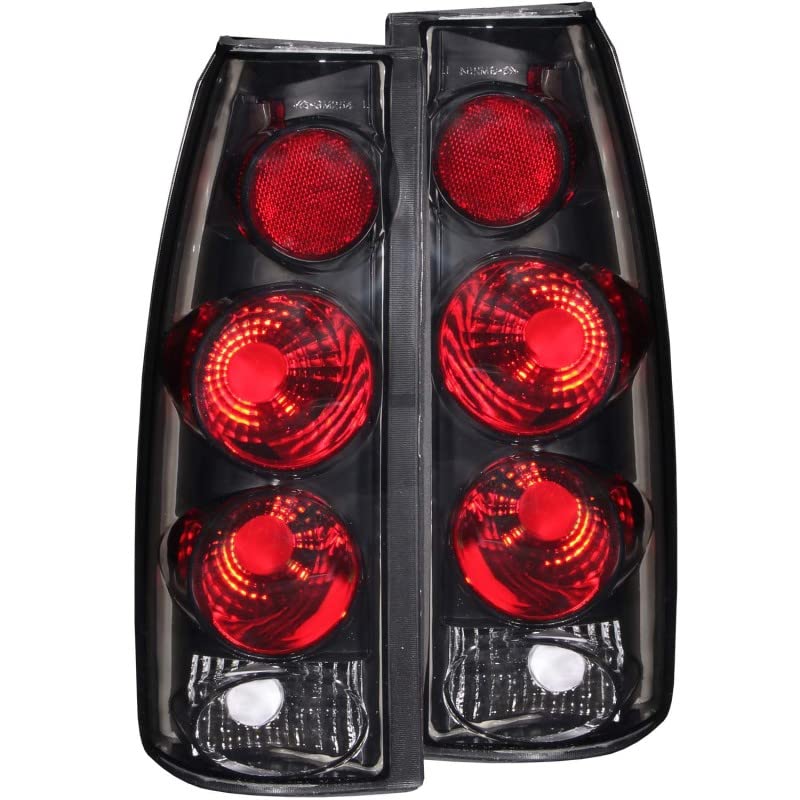 Chrome Euro Tail Light Set-Smoke Lens ANZO USA 211154