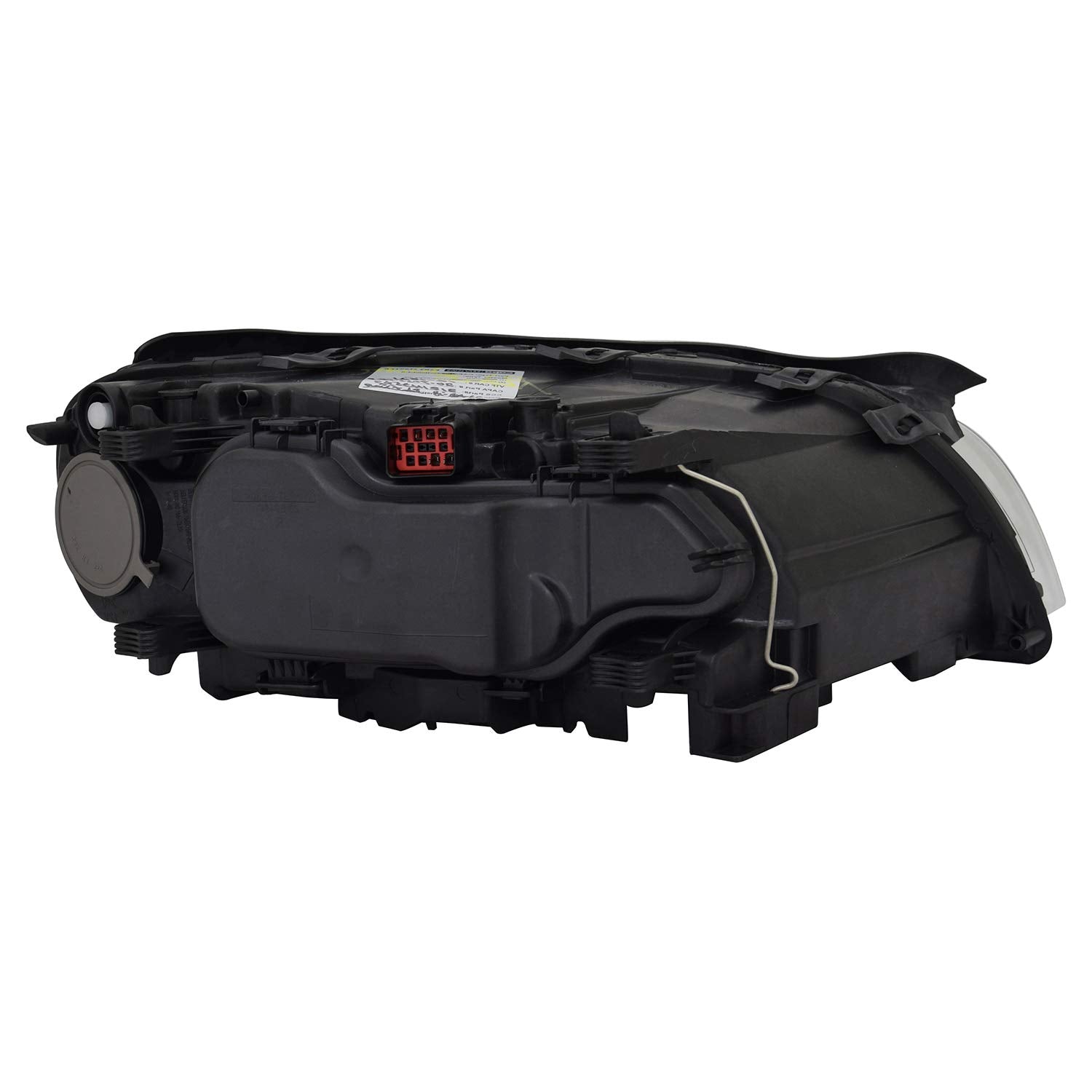 Left TYC Headlight Assembly Compatible with 2008-2010 Volvo V70