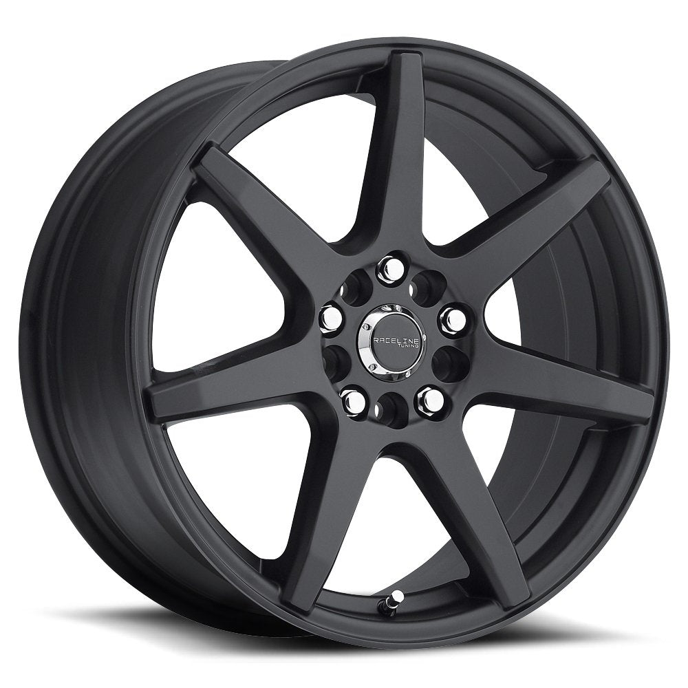 Raceline Evo Rims Black 16X7 4X100/4X108 +40mm
