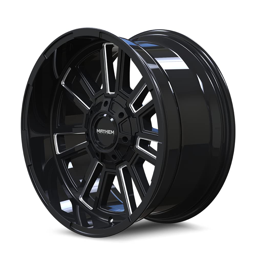 MAYHEM APOLLO 8115 GLOSS BLACK/MILL - 8115-2981BM