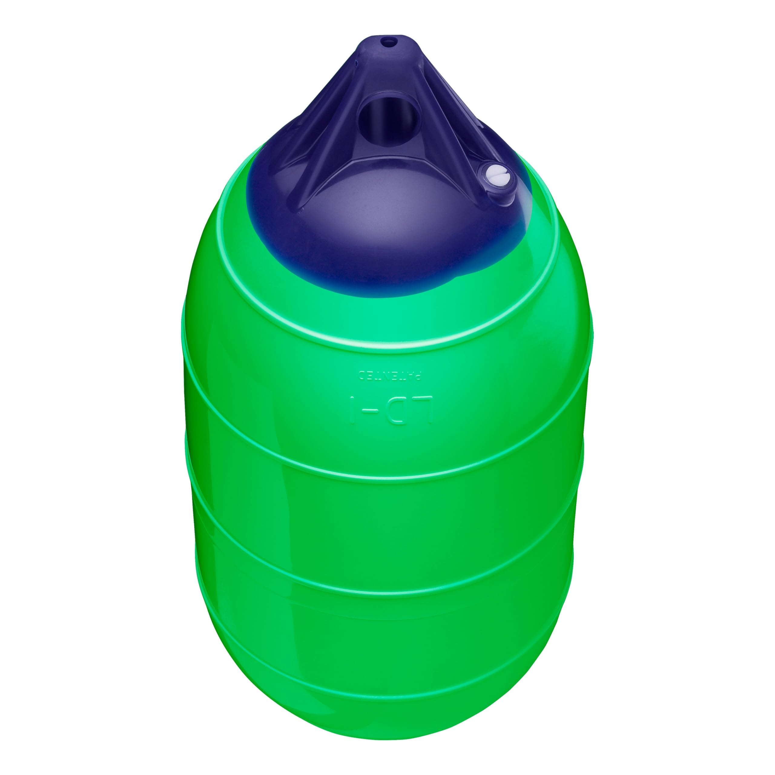 Polyform Low Drag Buoy LD-1 Standard Blue Ropehold - Green Series