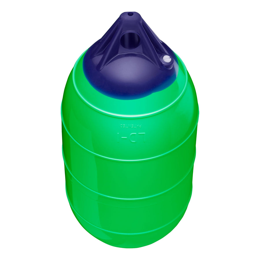 Polyform Low Drag Buoy LD-1 Standard Blue Ropehold - Green Series