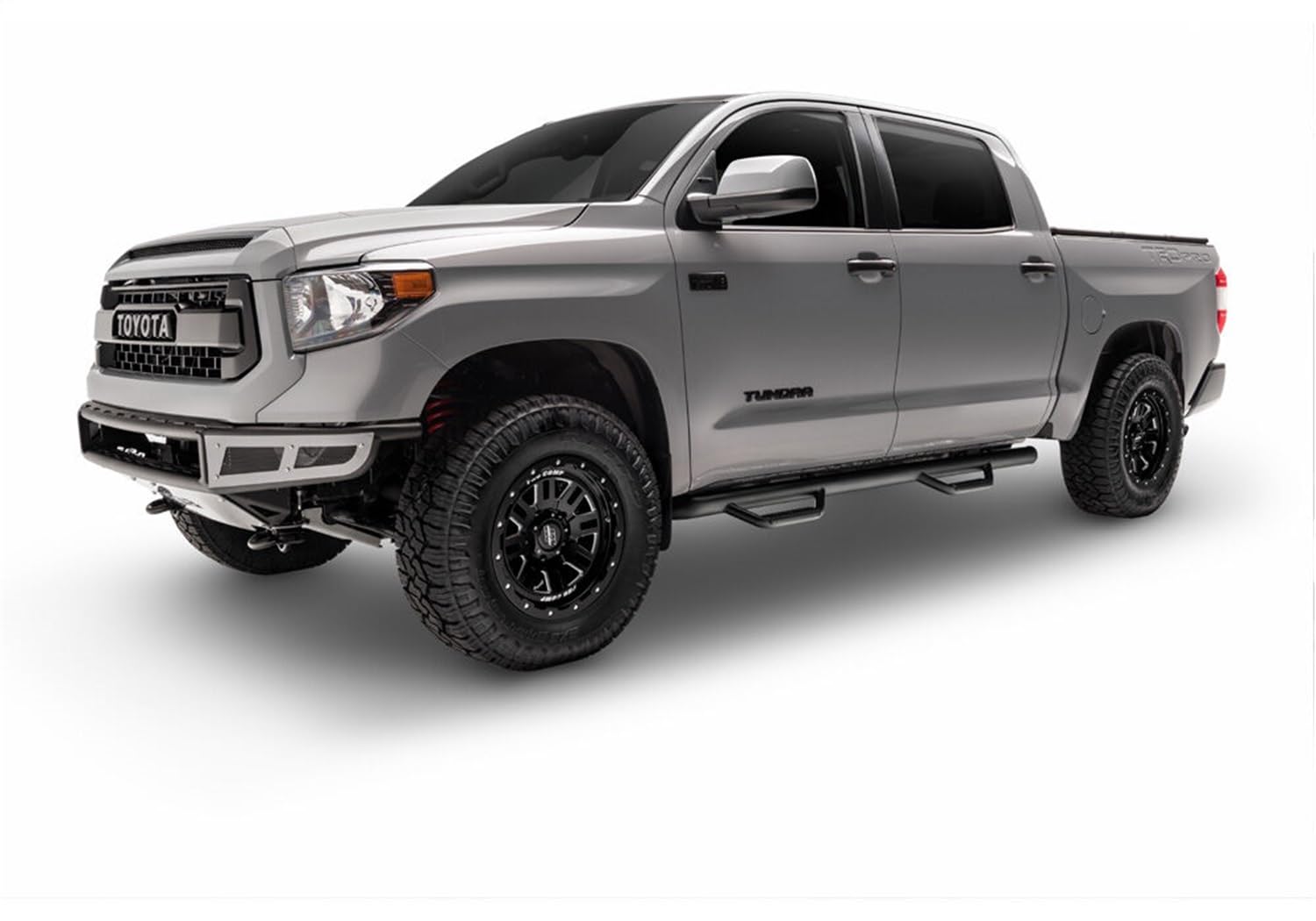 N-Fab Steps Nerf | Textured Black, Wheel-to-Wheel w/ Bed Access | G1595CC-6-TX | Fits 2015-2022 GMC/Chevrolet Canyon / Colorado Crew Cab 6' Long Bed, SRW Gas / Diesel