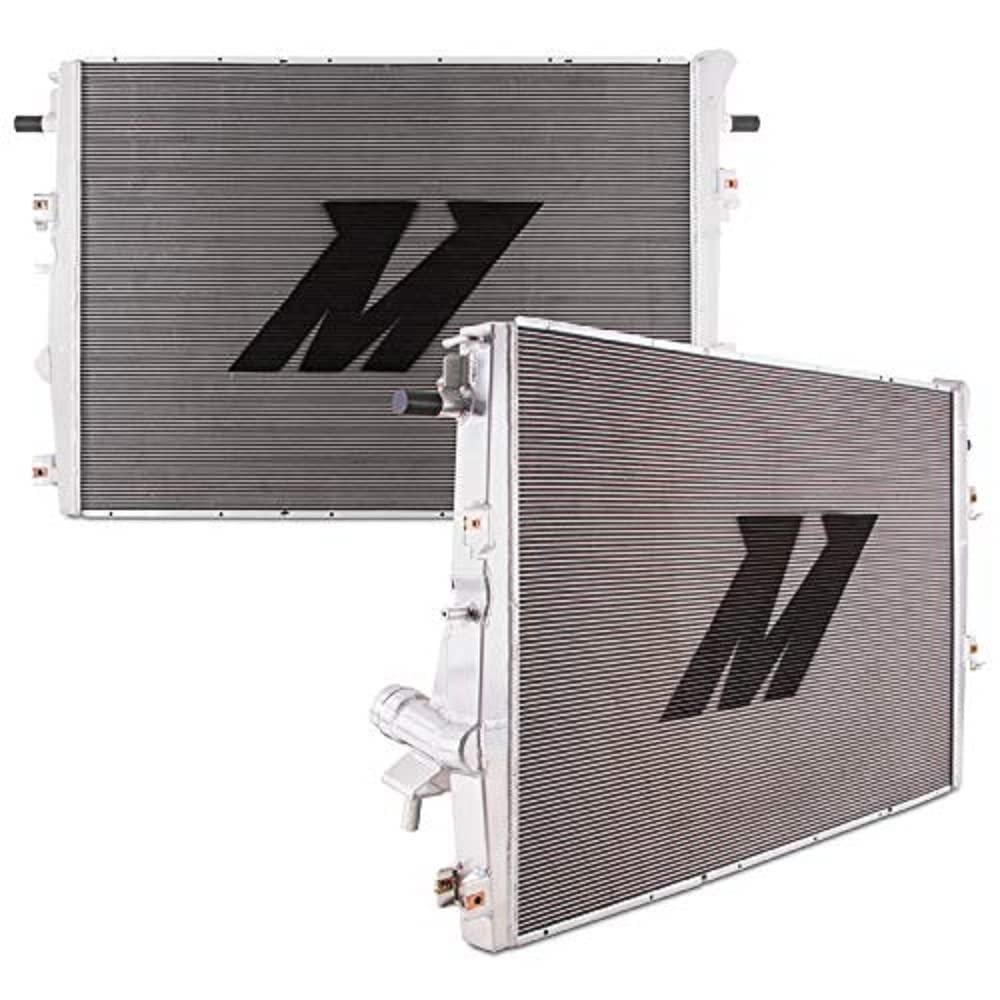 Mishimoto Primary Aluminum Radiator MMRAD-F2D-17, Compatible with Ford Powerstroke 6.7L, 2017+