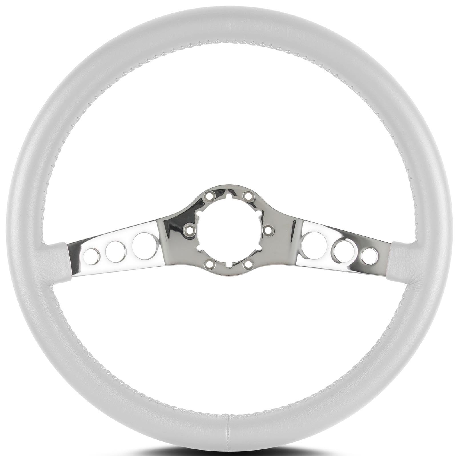 Lecarra 14" Polished Standard Grip Ss 63510 White