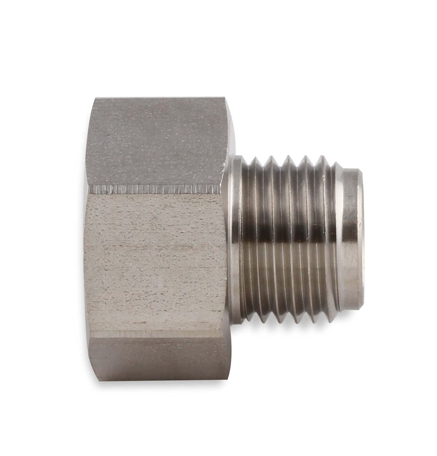 Hardline Adapter, EARL'S PERFORMANCE PLUMBING 9/16"-18 Inverted Flare Male to 3/8"-24 Inverted Flare Female for 3/16"