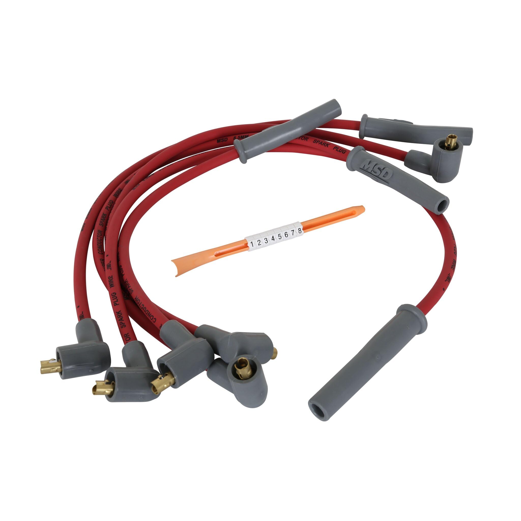 Super Conductor MSD 31949 Spark Plug Wire Set, 4 Cyl., 22R