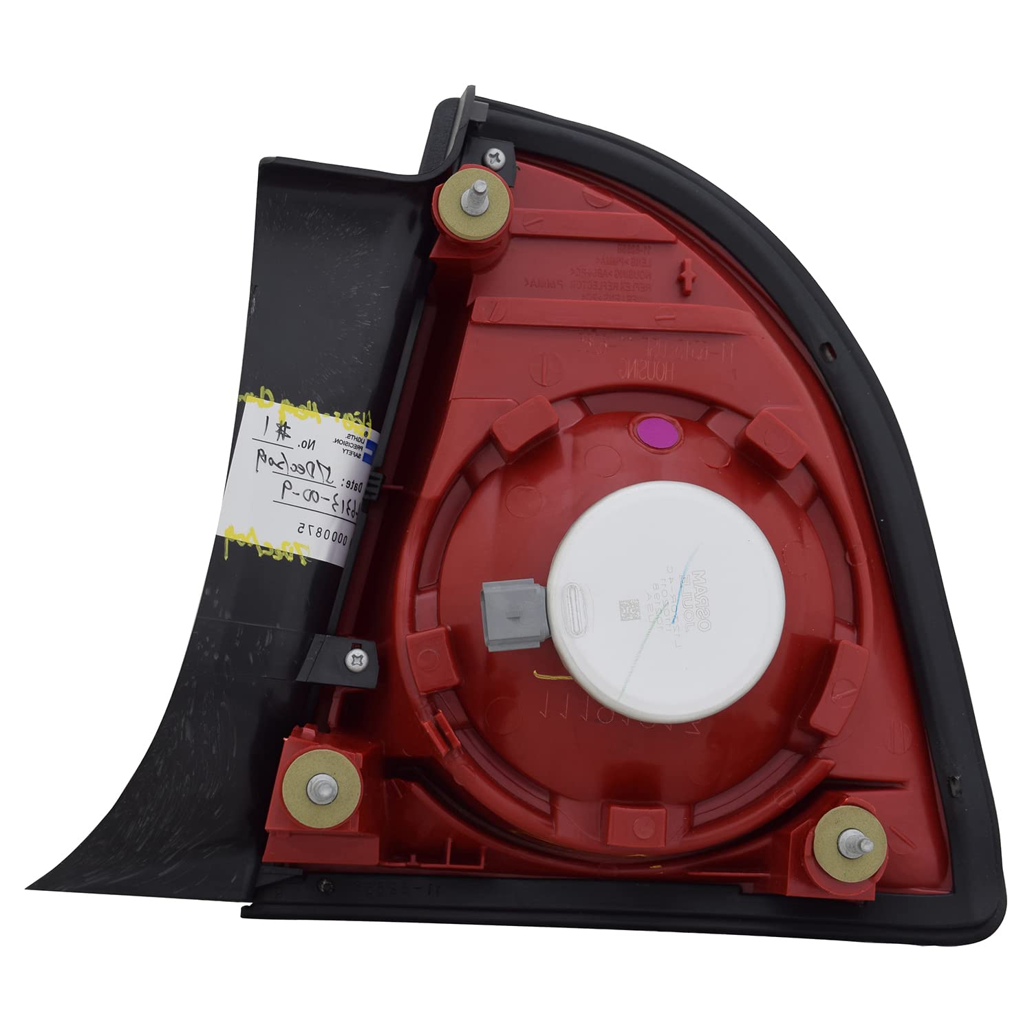 Left TYC Tail Light Assembly Compatible with 2008-2012 Chevrolet Malibu