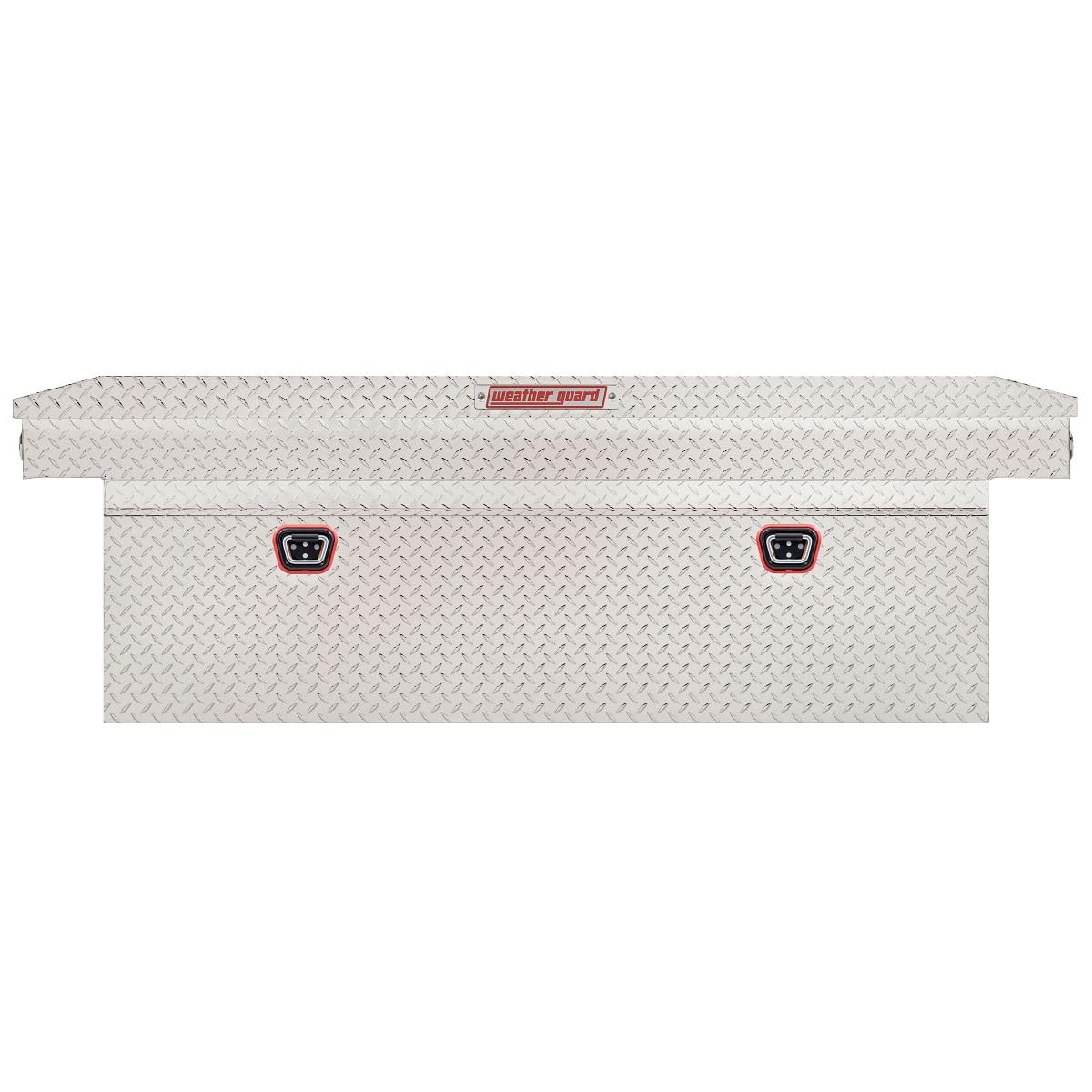 Weather Guard Saddle Box Model 123-0-04, Aluminum, Full Deep, Clear, 15.0 cu ft