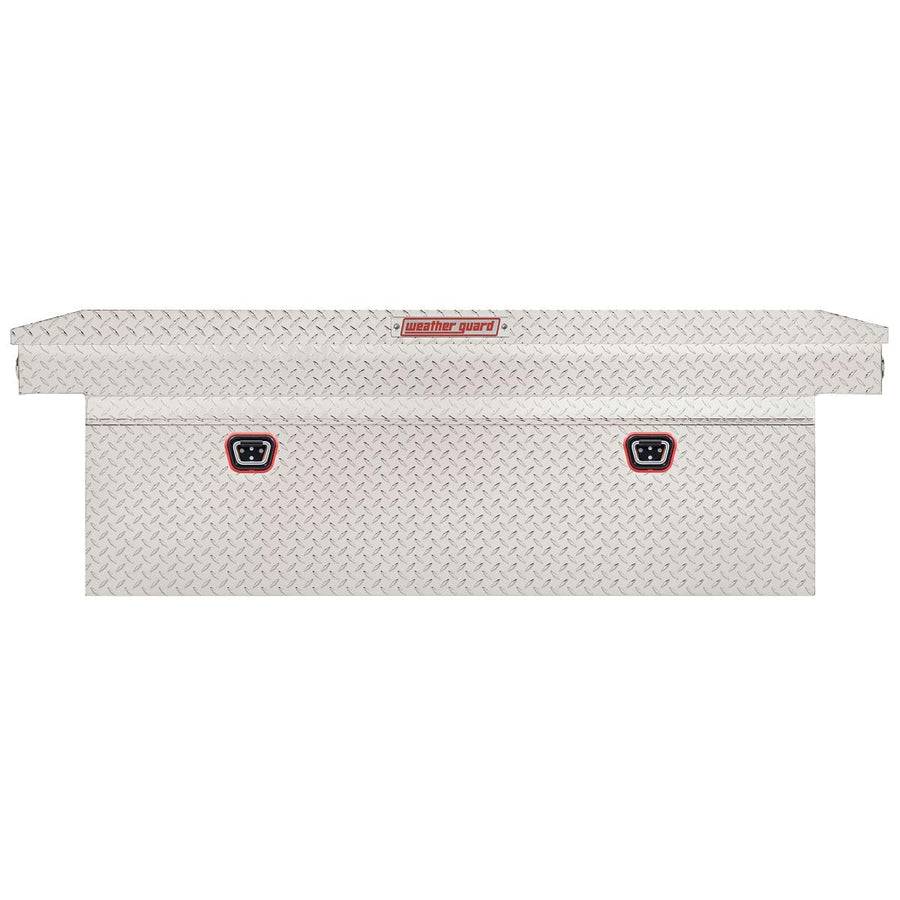 Weather Guard Saddle Box Model 123-0-04, Aluminum, Full Deep, Clear, 15.0 cu ft