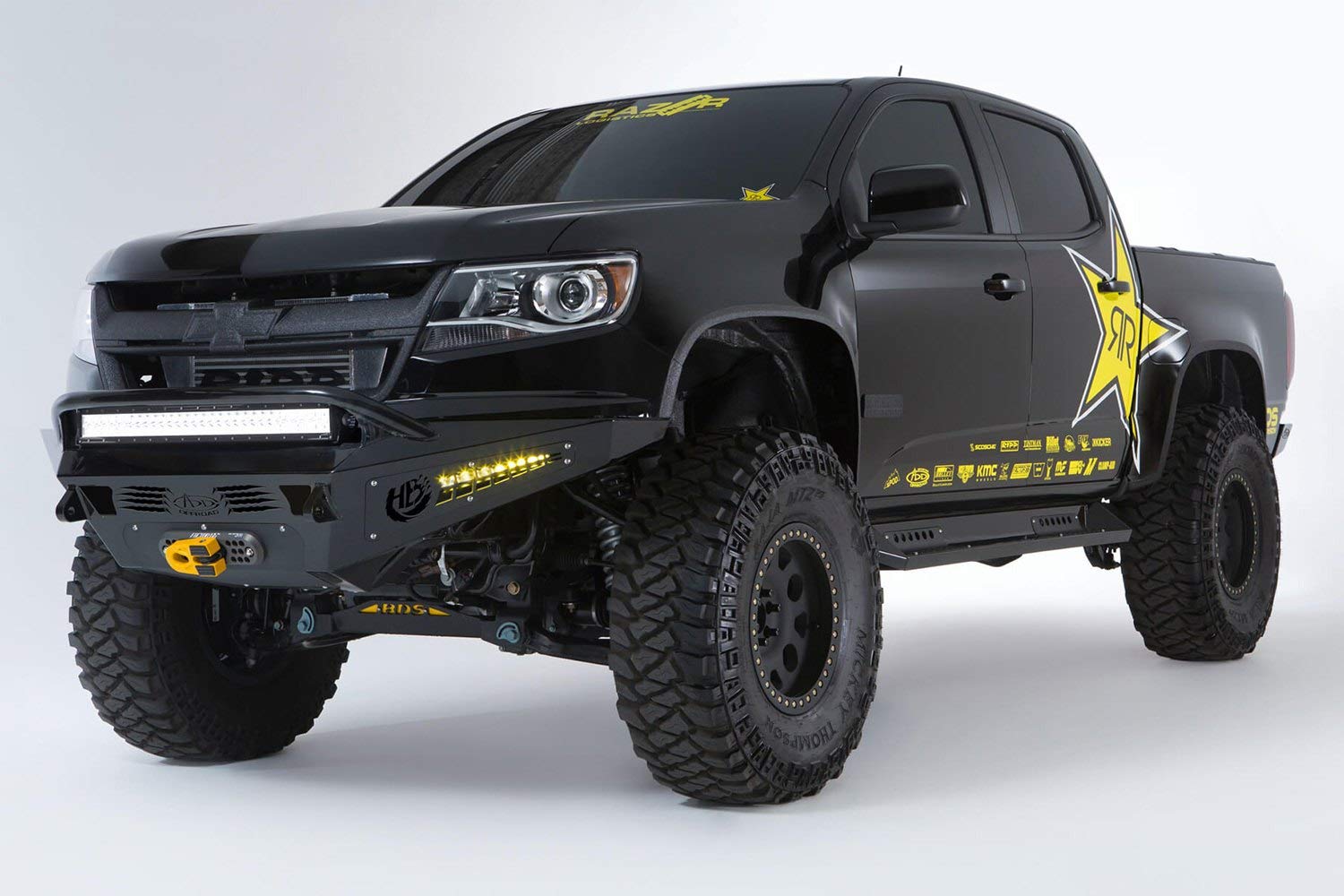HoneyBadger Addictive Desert Designs Front Bumper for Chevy Colorado F357382720103