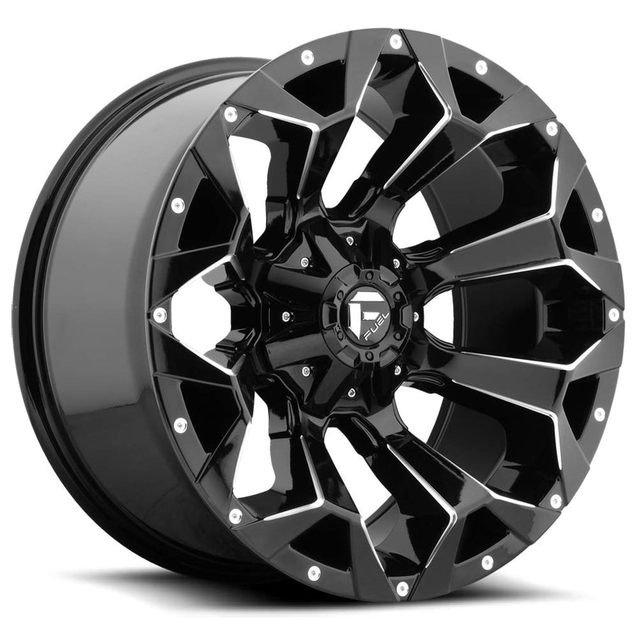 D576 Fuel 20X10 5X5.5/150 GL-BLK-MIL -18MM - D57620007047US