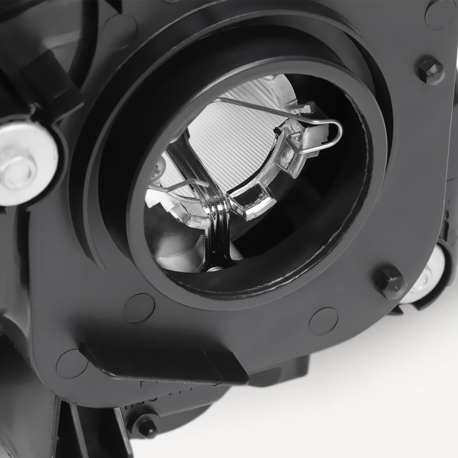 Replacement SPEC-D TUNING Chrome Headlights Compatible with 2002-2004 Honda CR-V CRV Left + Right Head Lamps Assembly