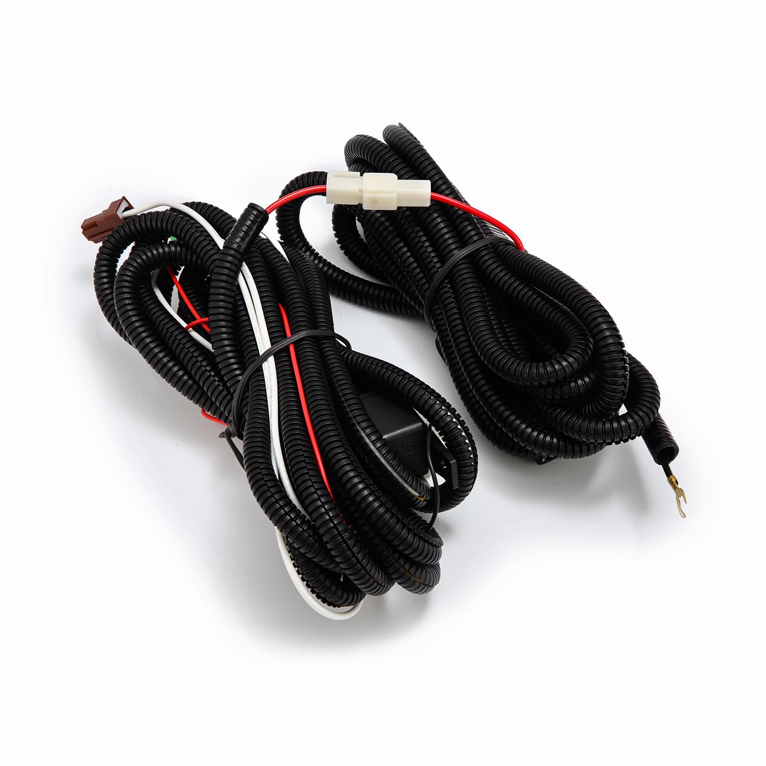 Bezel & Wiring Kit AlphaRex For 09-12 Toyota Rav 4 - Black