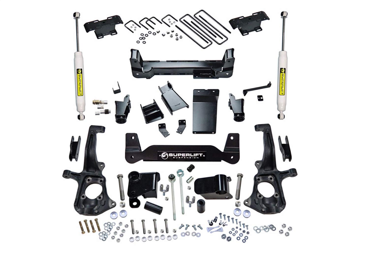 K150 | Superlift | 6" Lift Kit - Complete Lift Kit with Rear Shadow Series Shocks | Fits 2011-2019 Chevrolet Silverado / GMC Sierra 2500HD