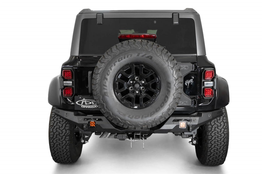 Addictive Desert Designs R260191090103 - Addictive Desert Designs Phantom Rear Bumper Fits 22-24 Compatible with/Replacement for Bronco