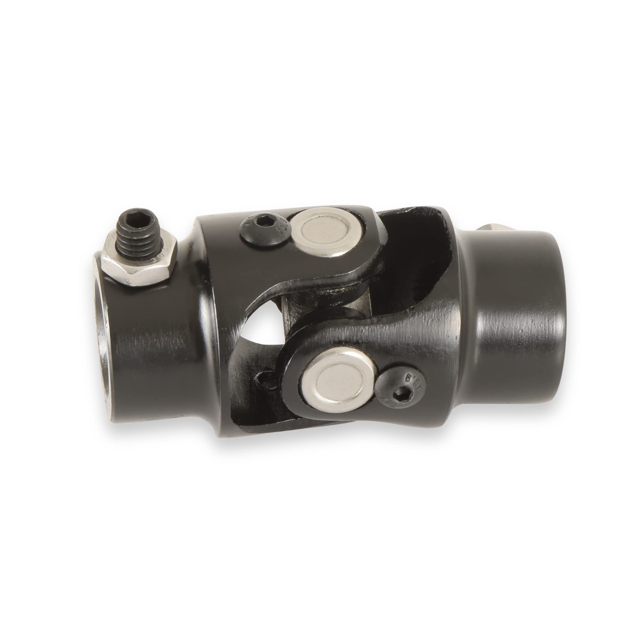 Holley 320-102 U-Joint, 36 Spline 13/16 Inch to 3/4 Inch DD - Black Zinc