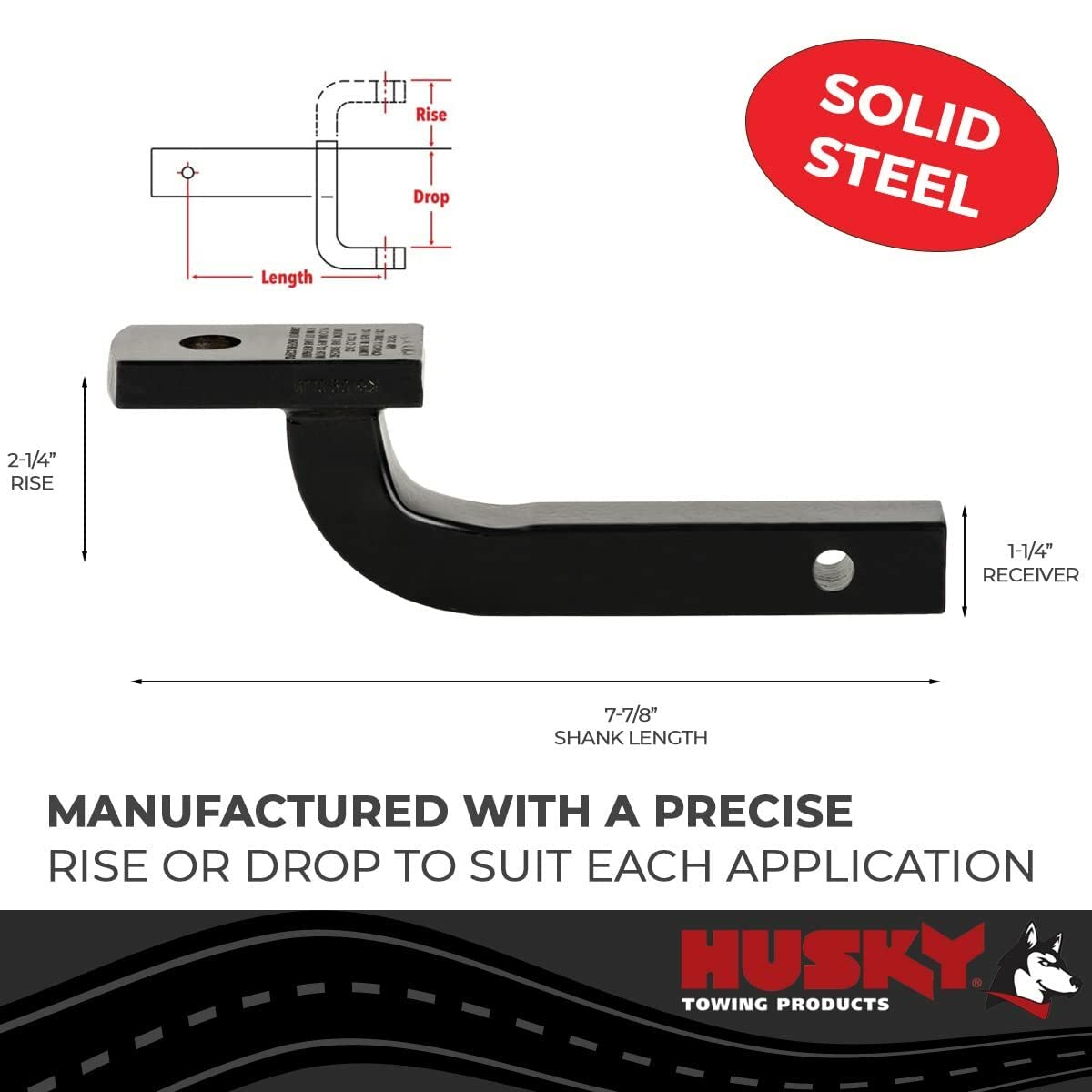 Trailer Hitch Ball Mount Husky Towing 31342 Hitch Accessories