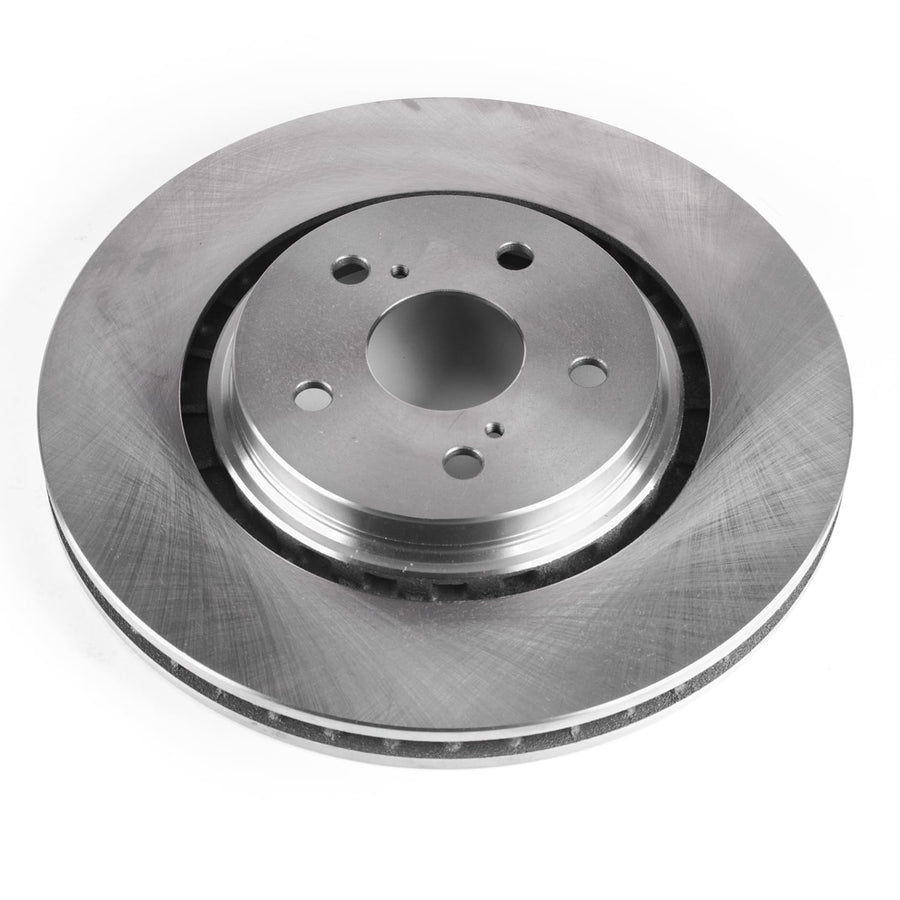 Power Stop Autospecialty JBR1736 Stock Replacement Front Brake Rotor For Lexus RX350, Lexus RX350L, Lexus RX450h, Lexus RX450hL, Toyota Avalon, Toyota Camry, Toyota C [Model Specific]