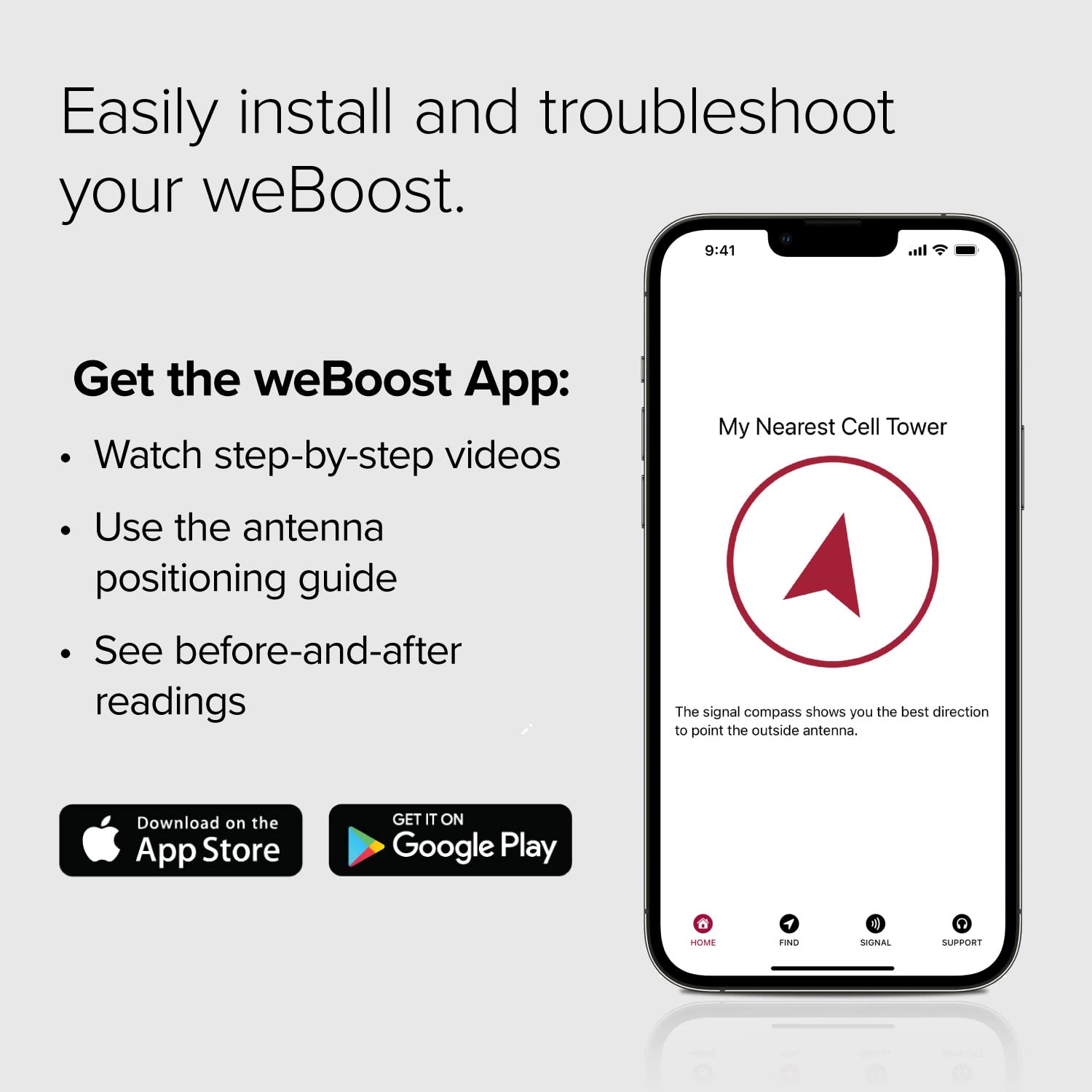 Destination RV weBoost - Cell Phone Signal Booster for Stationary Use | Boosts 5G & 4G LTE for All U.S. & Canadian Carriers - Verizon, AT&T, T-Mobile, more | Made in the U.S. | FCC Approved (470159)