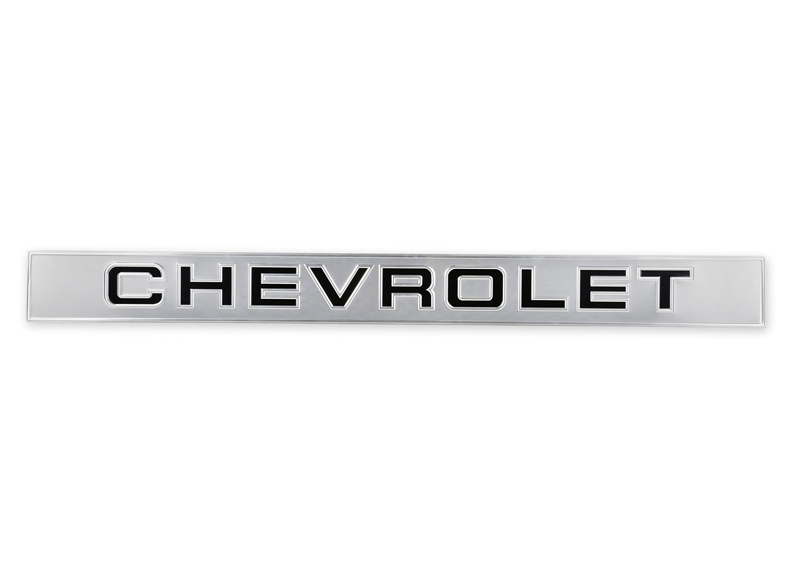 Tailgate Band Molding Brothers Trucks 06-150 - Silver with Black Lettering