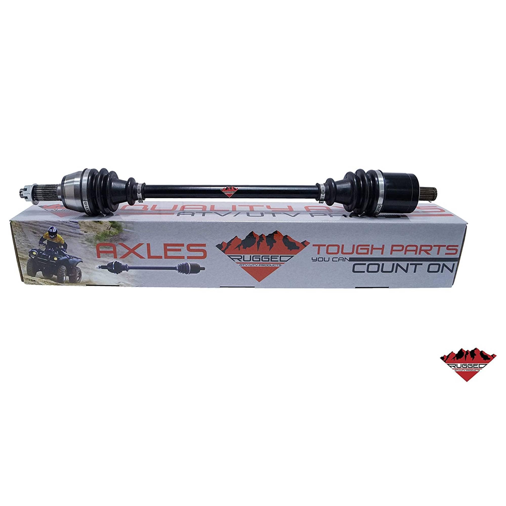 Rear Left/Right Rugged Performance Axle for (2019-20) CFMOTO CFORCE 400/500, Stainless-Steel Clamps Coated for Protection & Machined Heat Treated for Long Life, Easy Install OEM: 9GQA-270300