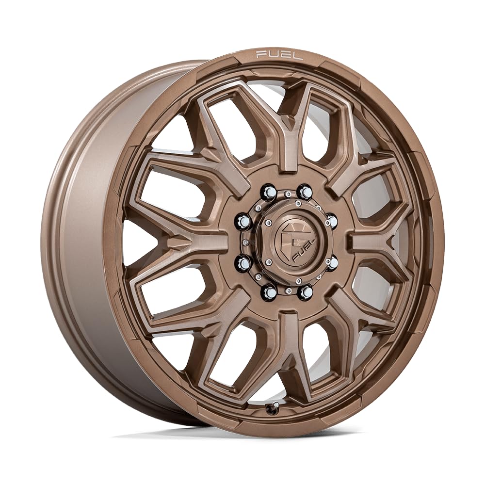 FLUX FUEL OFF-ROAD DUALLY 22X8.25 8X6.5 8.72 104mm PLATINUM BRONZE - D87622828D