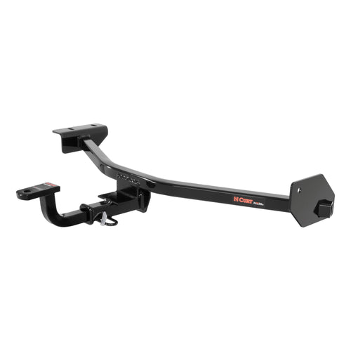CURT Class 1 Trailer Hitch with Ball Mount, 1-1/4-In Receiver, Fits Nissan Leaf Select