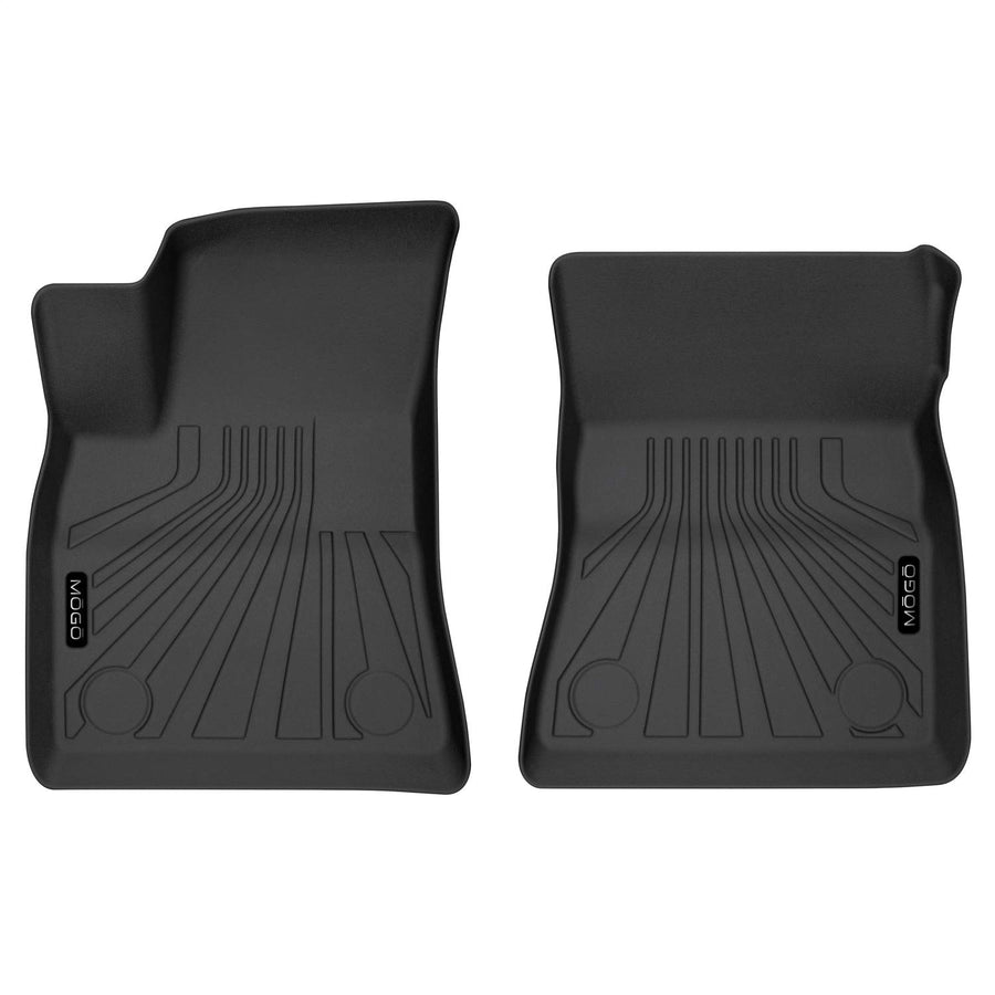 MOGO Husky Liners | Front Floor Liners - Black | 70441 | Fits 2018-2019 Tesla Model 3 2 Pcs