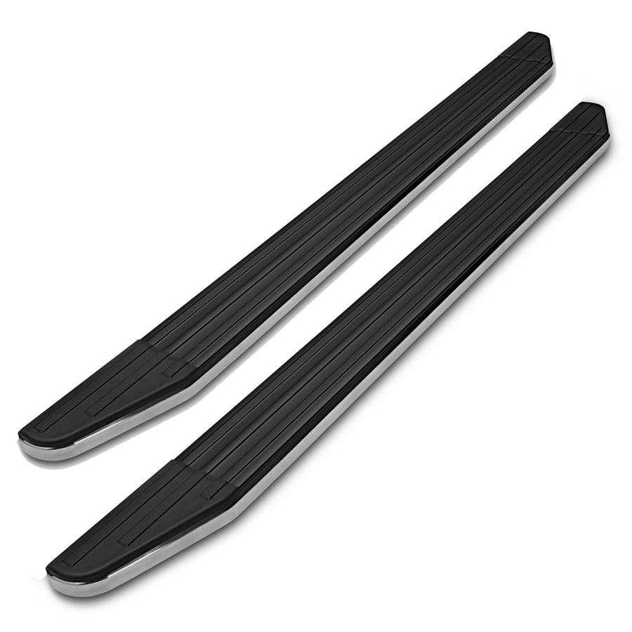 Premium Black Horse Running Boards Compatible with 2019-2024 Subaru Forester-PR-S0169 Black