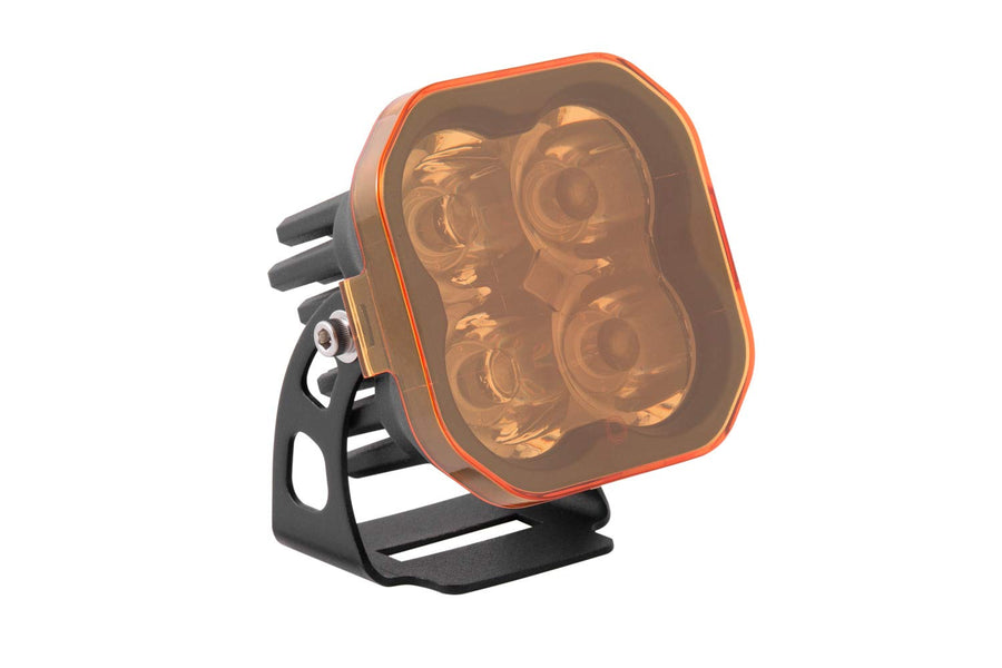 SS3 LED Pod Cover Yellow Round Diode Dynamics