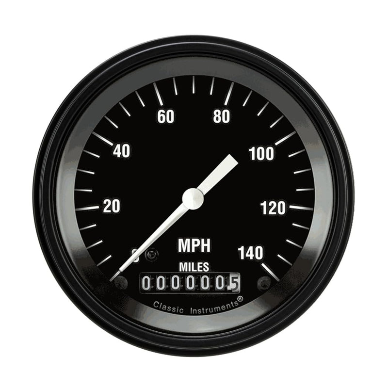 Hot Rod Classic Instruments 3In Speedo 140 Mph (HR55BLF)