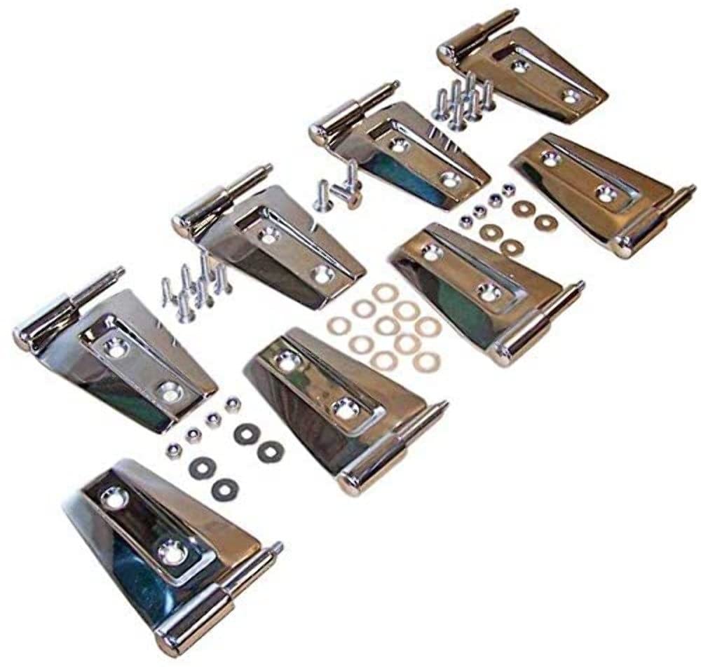 Stainless RT Off-Road Door Hinge Kit