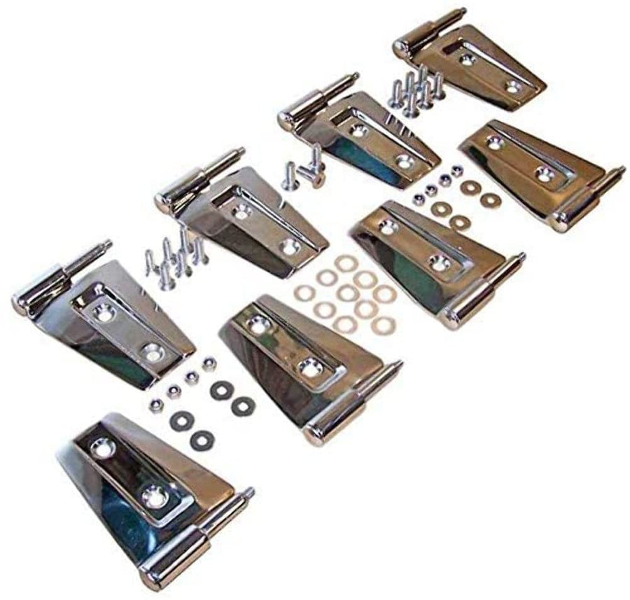 Stainless RT Off-Road Door Hinge Kit