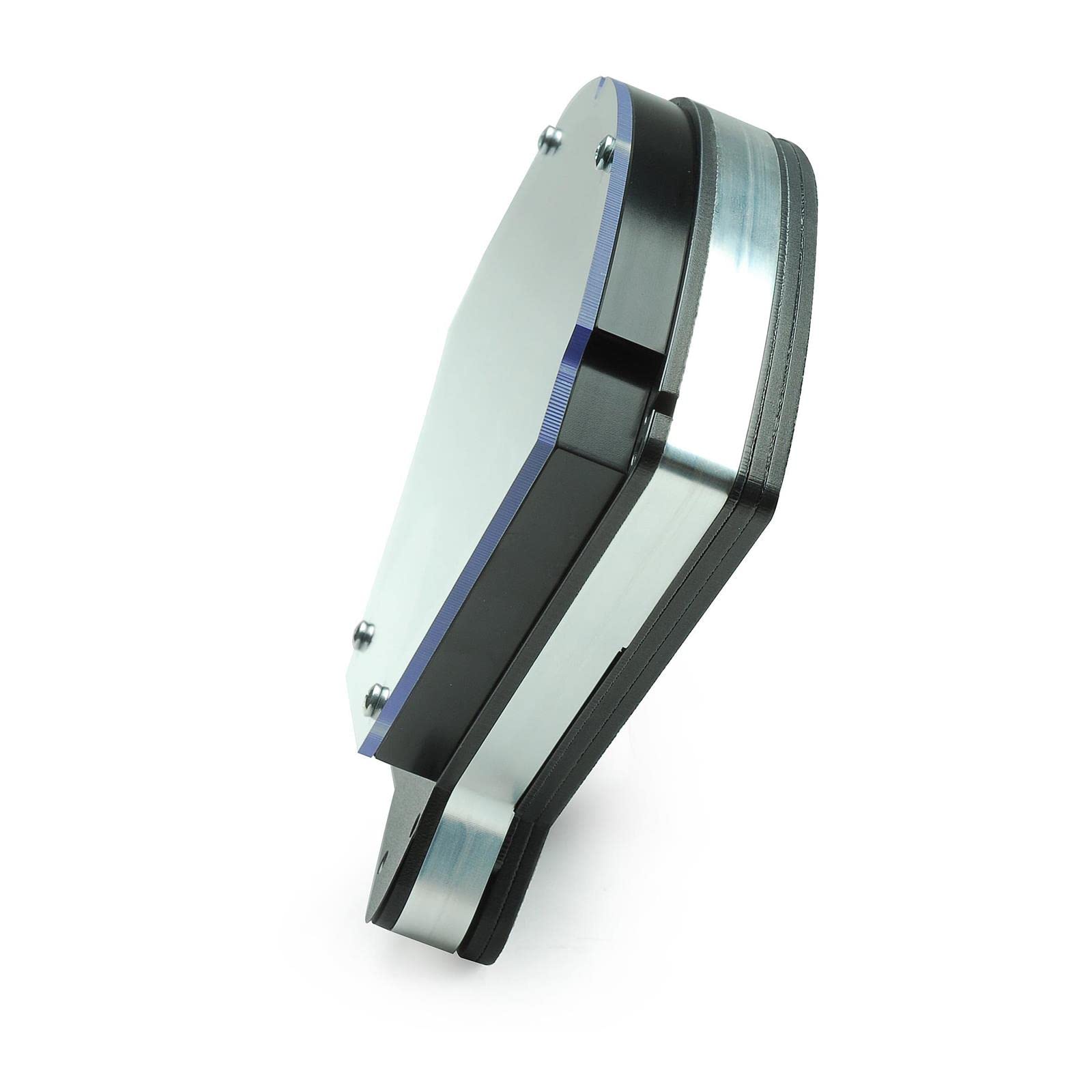 Silver Face 1955-56 Chevy Car VHX System - Blue Display